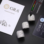 Custom Initial Iced Ring – “Prime Letter” Edition A 7 - Shop Gold Supply