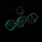 Moissanite Glow DNA Pendant – “Born Different” Edition - Shop Gold Supply