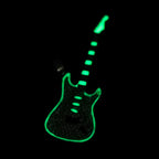 Moissanite Glow Guitar Pendant – “Electric Pulse” Edition - Shop Gold Supply