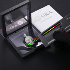 Moissanite Glow Skull & Rose Glow Pendant – “Deadly Romance” Edition White Gold - Shop Gold Supply