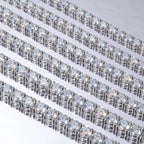 Moissanite Tennis Bracelet – “Eternal Shine” Edition 6MM White Gold 6 IN - Shop Gold Supply