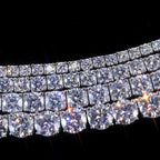 Moissanite Tennis Bracelet – “Eternal Shine” Edition 6MM Yellow Gold 6 IN - Shop Gold Supply