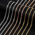 Never Tarnish 3MM Cuban Chain – “Endless Shine” Edition 18 IN White Gold - Shop Gold Supply