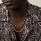 Never Tarnish 3MM Rope Chain – “Eternal Twist” Edition 18 IN White Gold - Shop Gold Supply