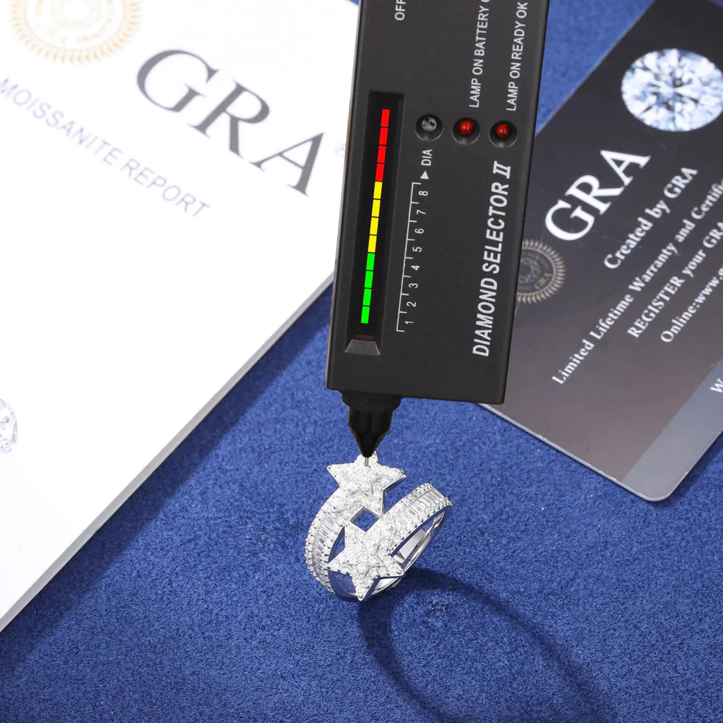 Shooting Star Wrap Ring – “Cosmic Trail” Edition - The Gold Supply