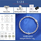 Starburst Tennis Bracelet – “Constellation Links” Edition - The Gold Supply