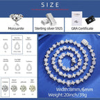 Starburst Tennis Chain – “Constellation Links” Edition - The Gold Supply