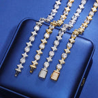 Starburst Tennis Chain – “Constellation Links” Edition - The Gold Supply