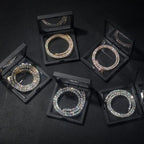 VVS1 Moissanite Tennis Chain / Bracelet 2MM White Gold 6 IN (Bracelet) - Shop Gold Supply