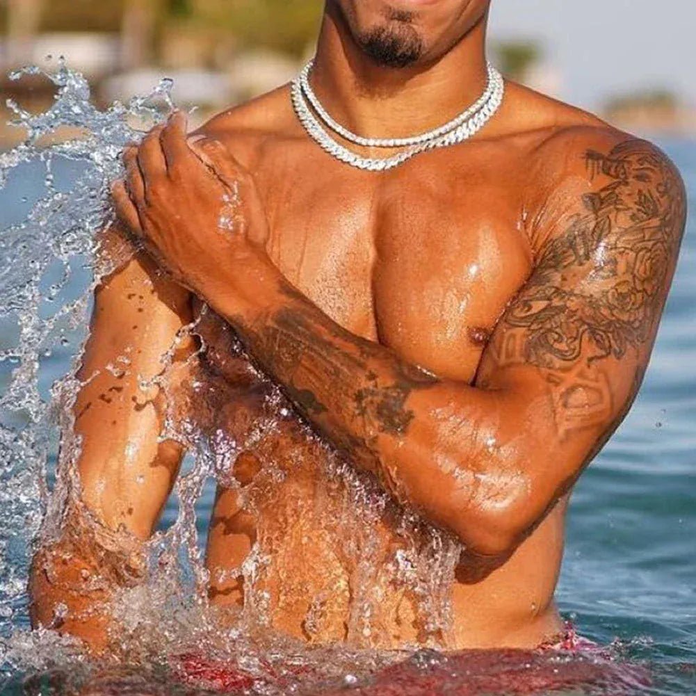 VVS1 Moissanite Tennis Chain / Bracelet 2MM White Gold 6 IN (Bracelet) - Shop Gold Supply