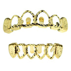 Diamond - Cut Open Grillz Gold Top - Shop Gold Supply